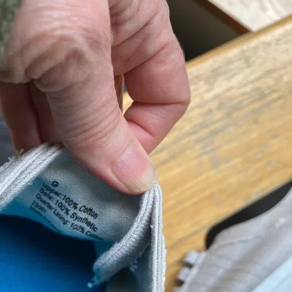 blowfish malibu sneakers distessed gray slip on for women size 9 NEW - Picture 6 of 6